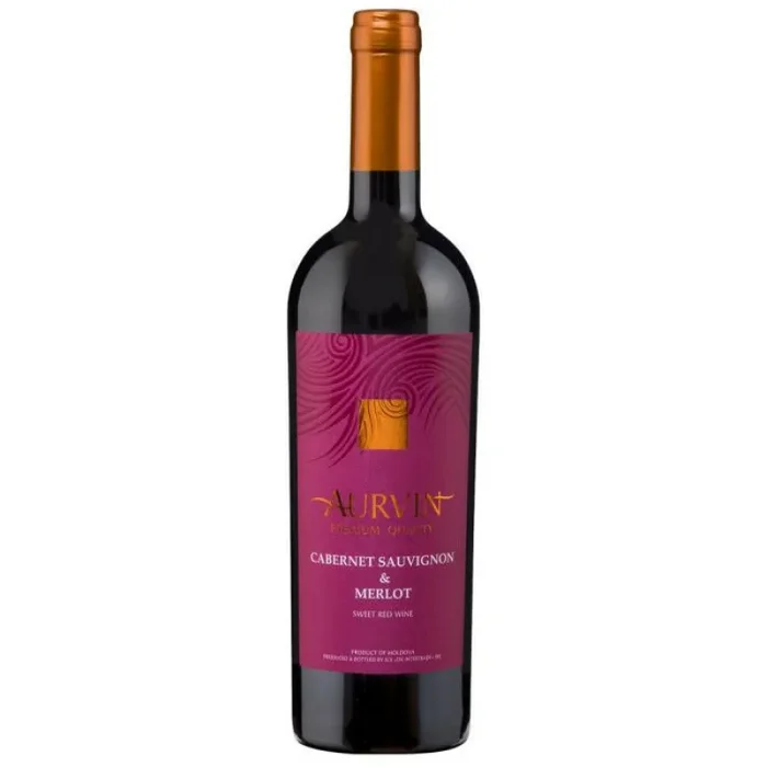 AURVIN CAB SAV & MERLOT Wine Red Sweet
