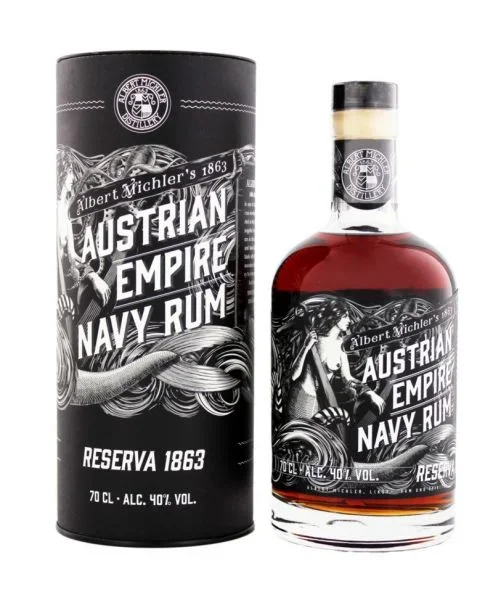 Austrian Empire Navy Rum Solera 1863 (Rum Basis) ist ein Rum aus der Domnikanischen Republik