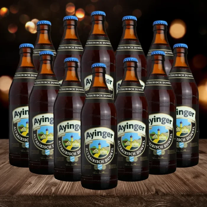 Ayinger Altbairisch Dunkel 500ml Bottles – 5.0% ABV (12 Pack)