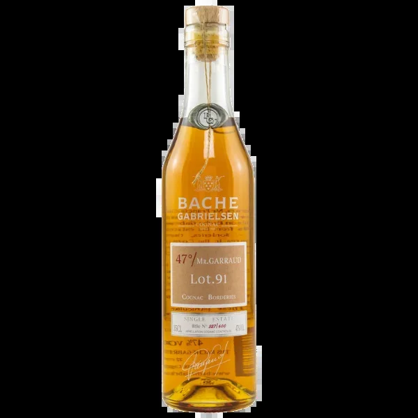 Bache Gabrielsen 47° Mr Gerraud Lot. 91 Cognac 47% 0,35l