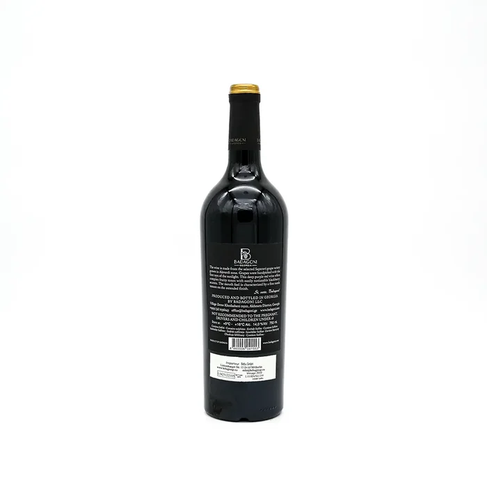 Badagoni Saperavi Reserve Rotwein trocken 0,75L 14% – Bebua – Georgische Weine und Weinbar