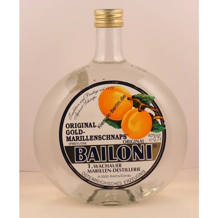 Bailoni Wachauer Gold- Marillenschnaps