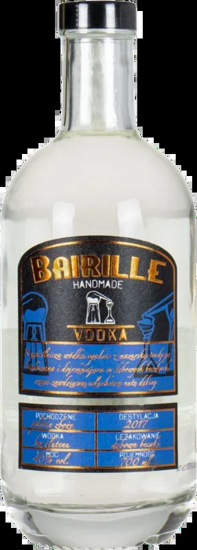 Bairille Handmade Vodka – barrel-aged vodka
