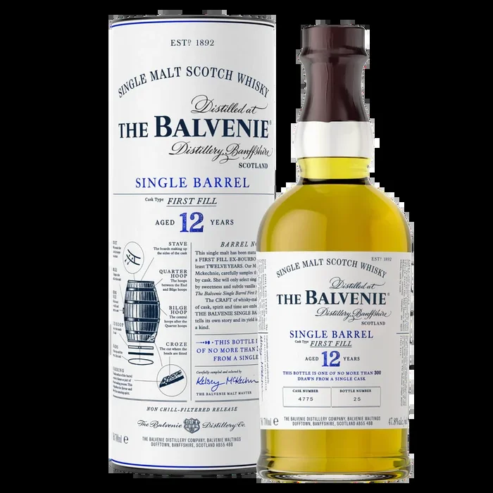 Balvenie 12 Jahre Single Barrel Speyside Whisky 47,8% 0,7l