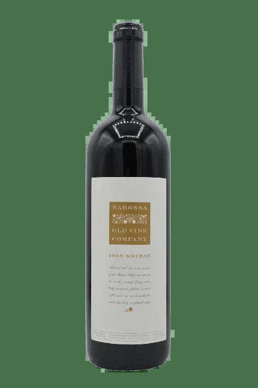 Barossa Old Vine Company Shiraz 2003 0,75 L