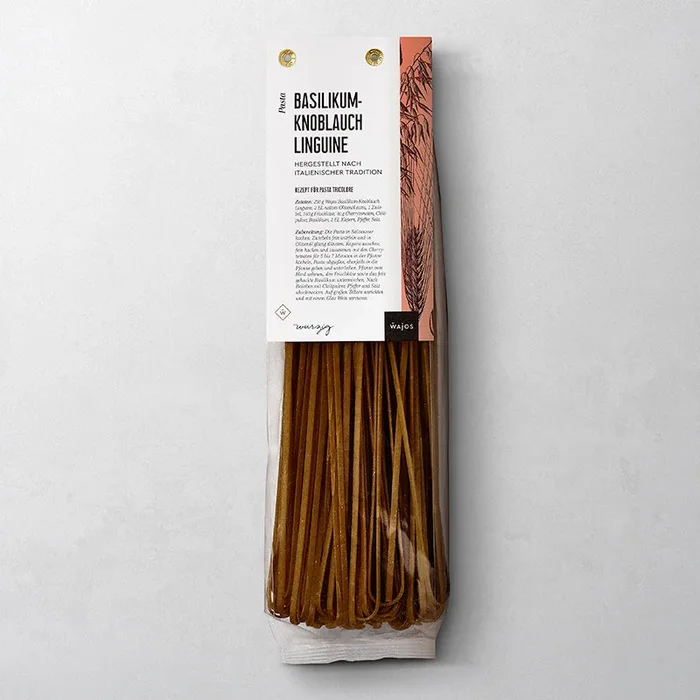 Basilikum-Knoblauch Linguine