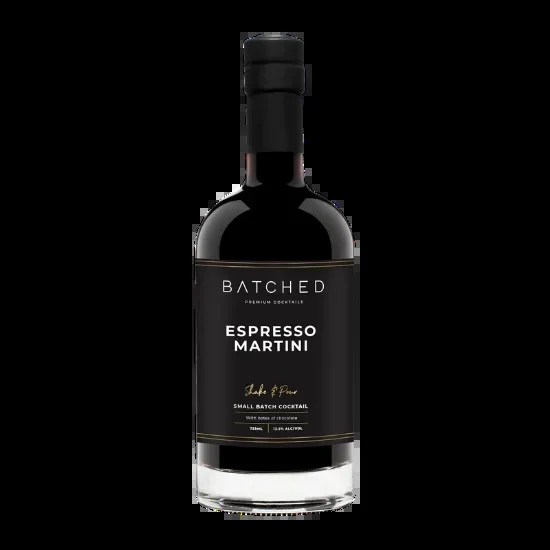 Batched Espresso Martini 725ml – Specialty/Liqueur