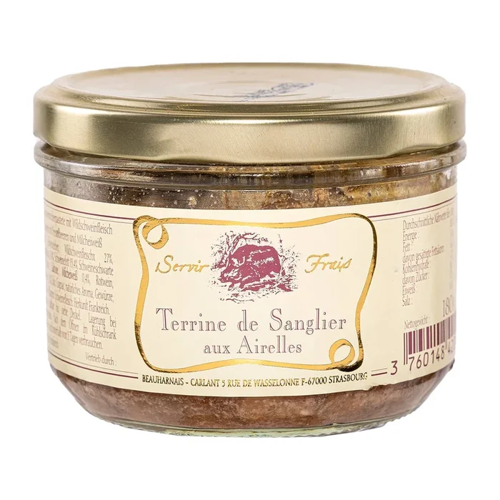 Beauharnais | Wildschweinpastete mit Preisselbeeren | 180g