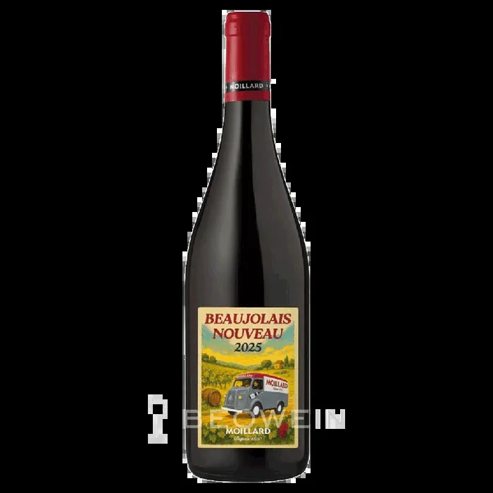 Beaujolais Primeur 2025 Moillard – Sammleretikett 0,75 l – tgh24