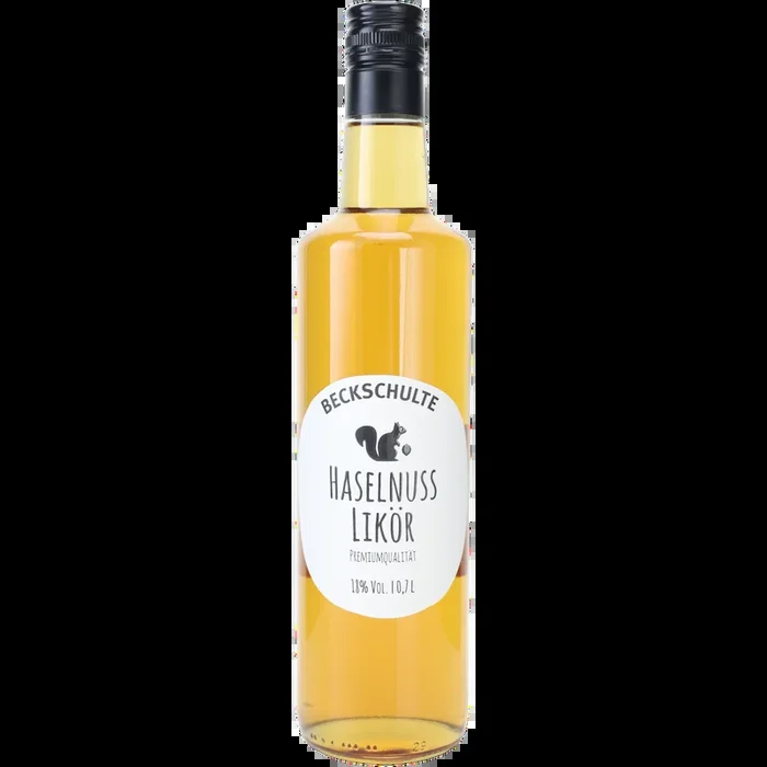 Beckschulte Haselnuss Likör 18% 0,7l