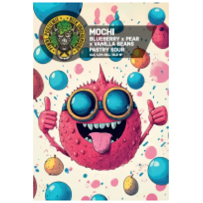 BEER UNDERGROUND MOCHI BLUEBERRY PEAR VANILLA BEANS – Pastry Sour