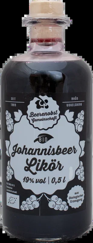 Beerenobstgemeinschaft organic redcurrant liqueur