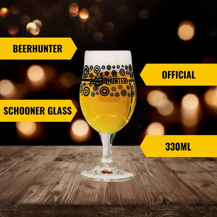Beerhunter Official Glass