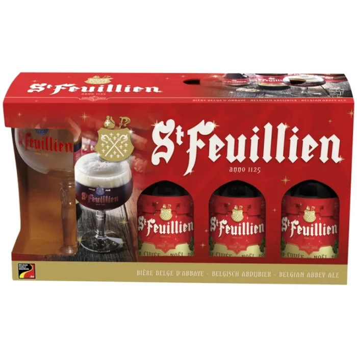 BELGIUM ST. FEUILLIEN NOEL Set + Pokal