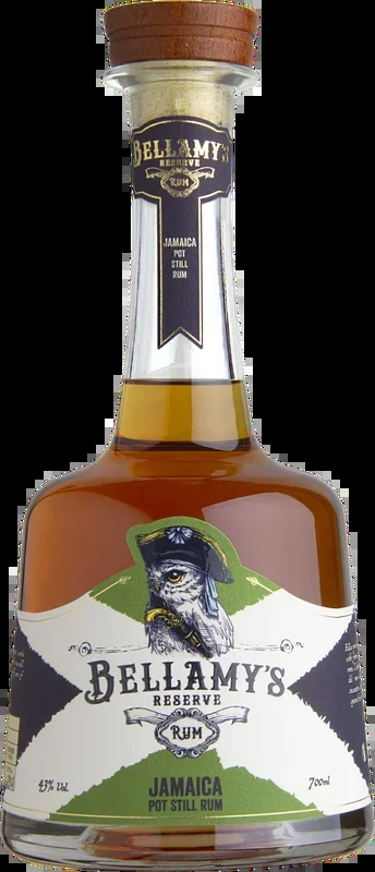 Bellamys Reserve Rum Jamaica double-aged in Rum Casks 43% 0,7l
