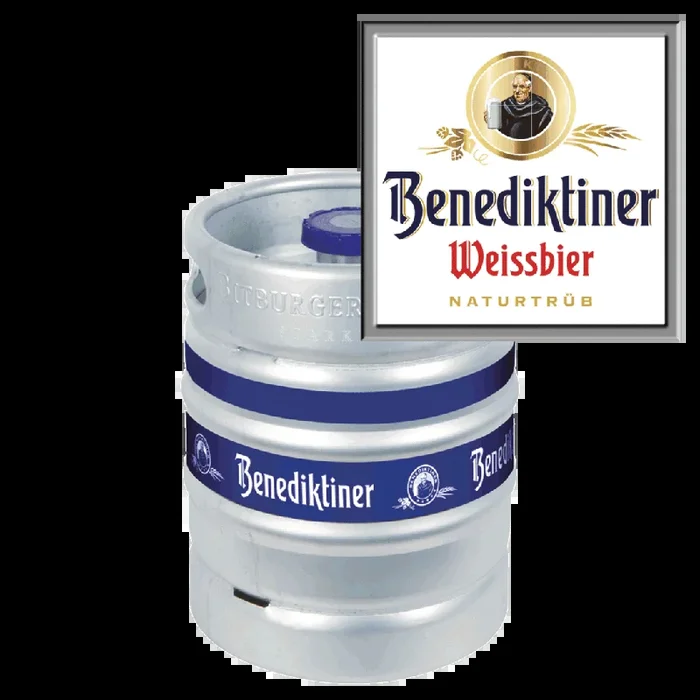 Benediktiner Weissbier 15 l – tgh24 – Fachgroßhandel für Getränke