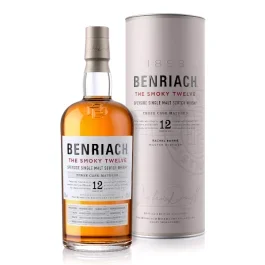 BenRiach THE SMOKY TWELVE Single Malt Scotch Whisky 0,7l Flasche