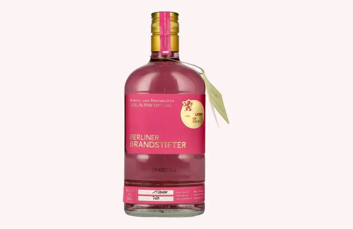 Berliner Brandstifter Berlin Pink Dry Gin 43,3% Vol. 0,7l