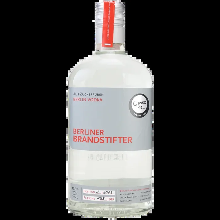 Berliner Brandstifter Zuckerrüben Vodka 43,3% 0,7l