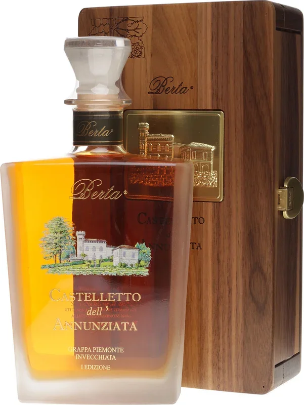 Berta Castelletto dell�Annunziata in Holzkiste 0,7 Liter 43 % Vol.