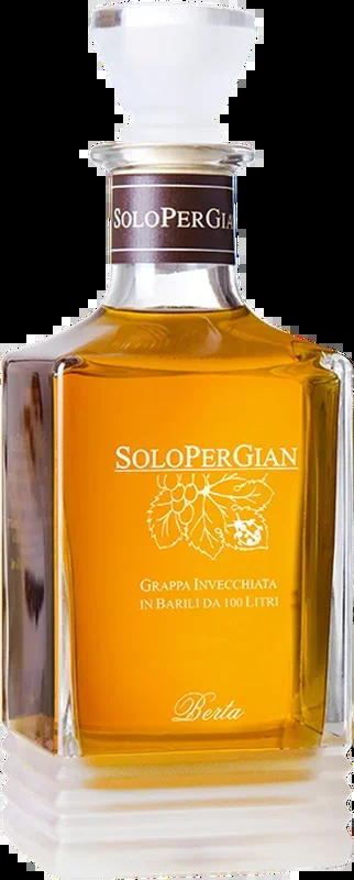 Berta Grappa Solo Per Gian Sonderfüllung Fass 88 2007