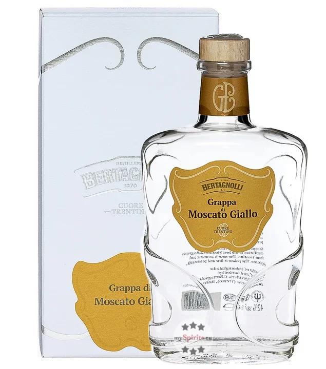 Bertagnolli Grappa di Moscato Giallo