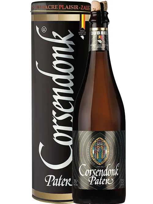 Bier Geschenk Set Corsendonk Pater 0,75 l Mw in Metalldose