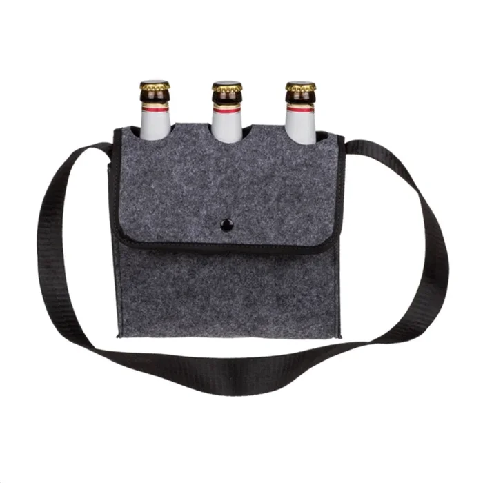 Bier-Umhängetasche FILZ 3er