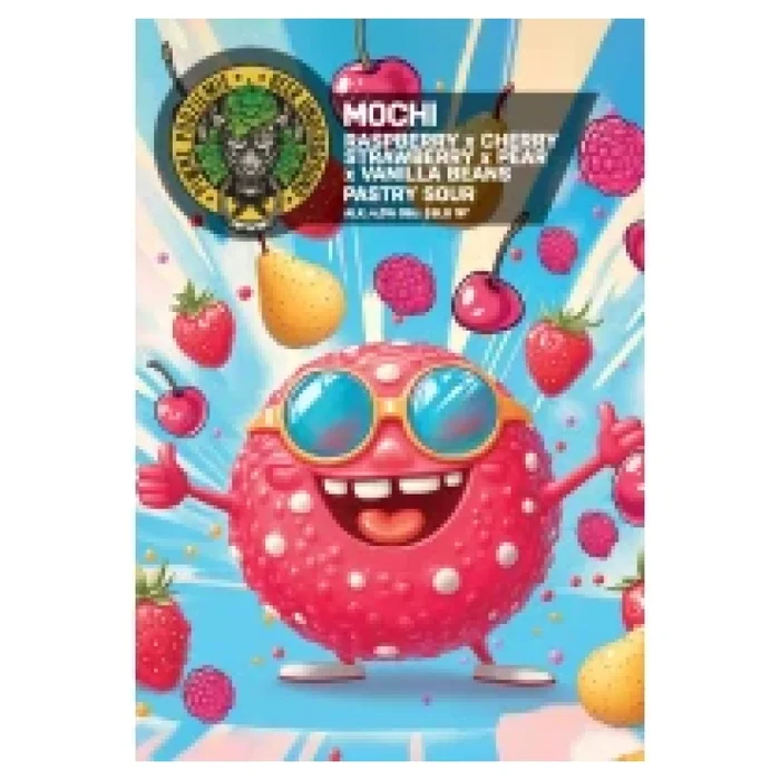 BIER UNDERGROUND MOCHI HIMBEERE ERDBEERE KIRSCHE PRAR VANILLEBOHNEN – GEBÄCK SAUER