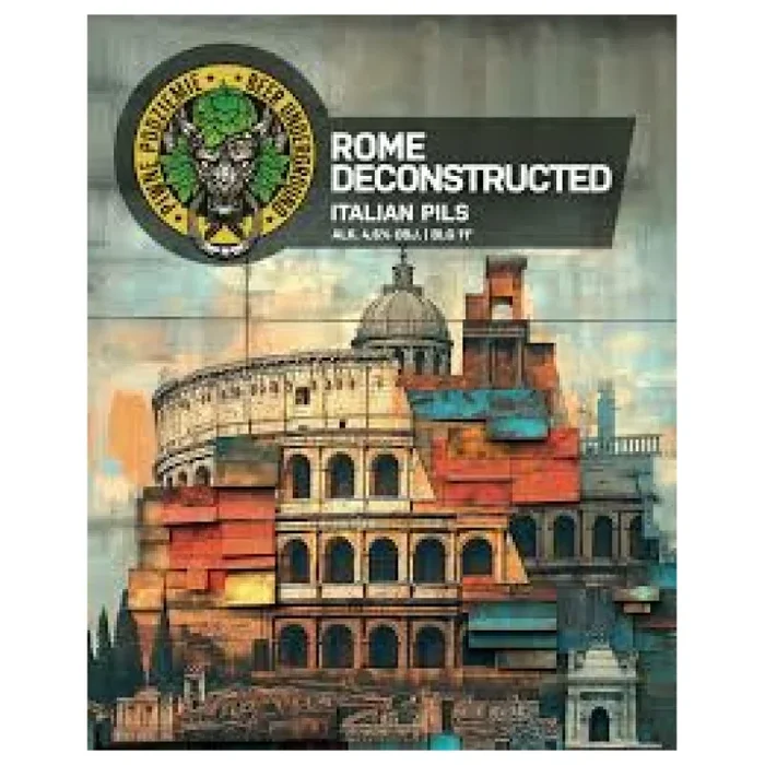 BIER UNDERGROUND ROM DEKONSTRUIERT – ITALIENISCHES PILS