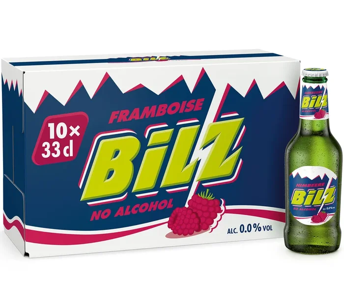 Bilz Himbeere 0.0 alkoholfreies Panache 33cl 10-Pack | Jetzt im Getraenkeshop kaufen