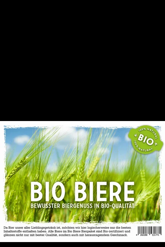 Bio Biere Bierpaket – Craft Beer Probierset
