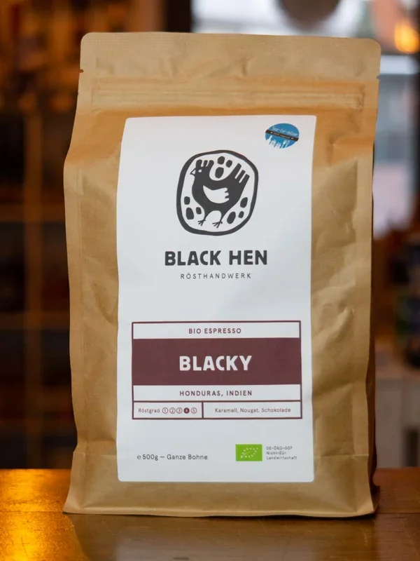 BIO Espresso Blacky (Bohnen)