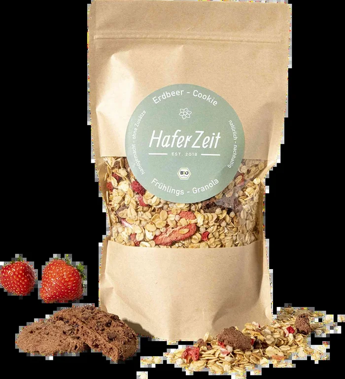 Bio Granola Erdbeer Cookie – Müslimischung