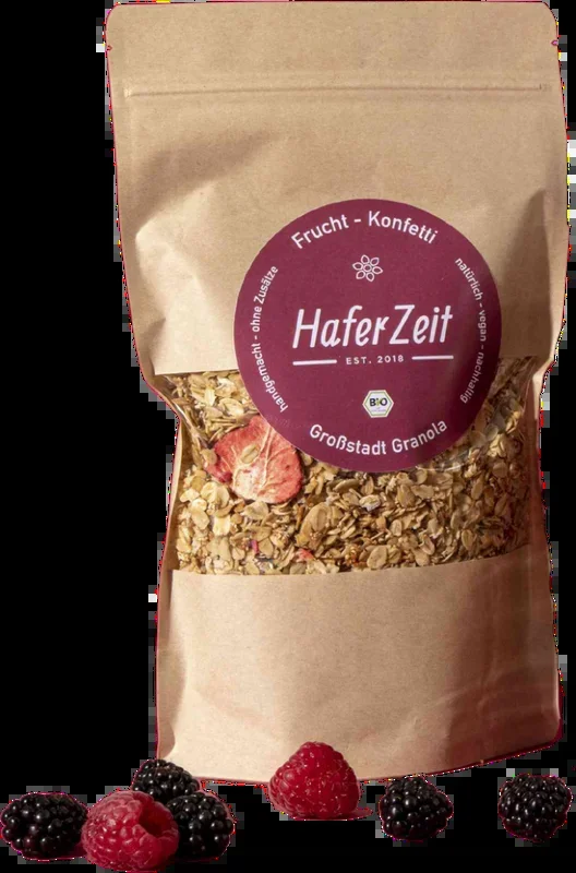 Bio Granola Frucht Konfetti – Müslimischung