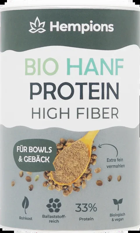 Bio Hanfprotein High Fiber