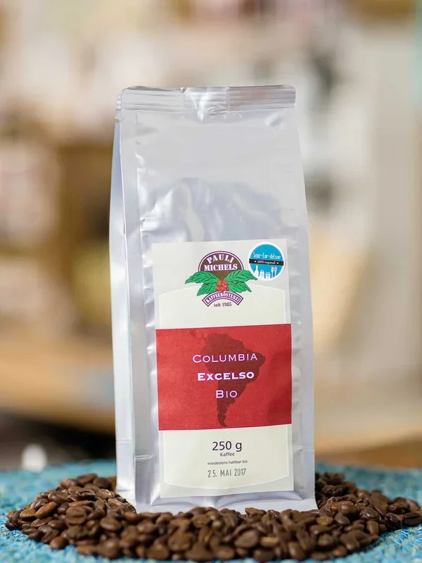 BIO Kaffee Columbia Arabica Excelso (Bohnen)