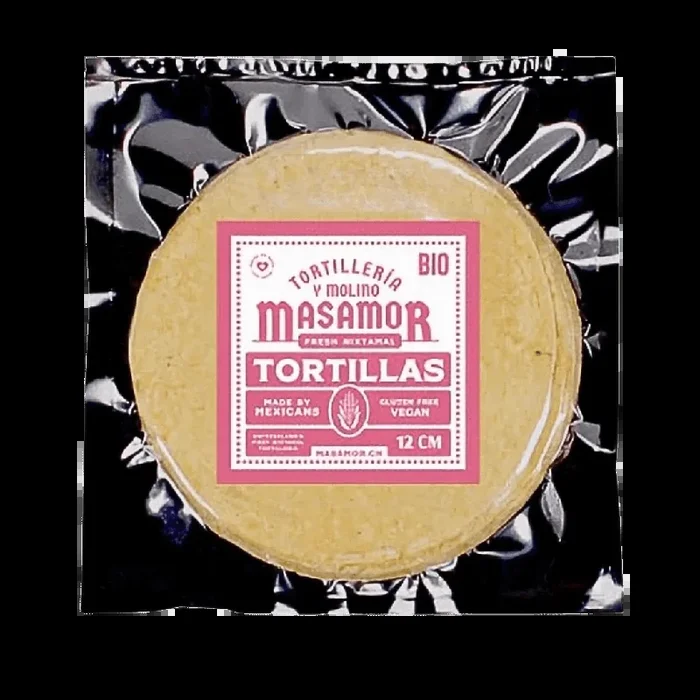 Bio Mais Tortillas 12cm (Taquera Art) von Masamor 500g