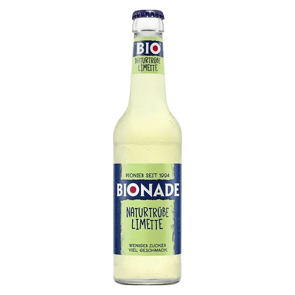 Bionade Naturtrübe Limette 12×0,33L