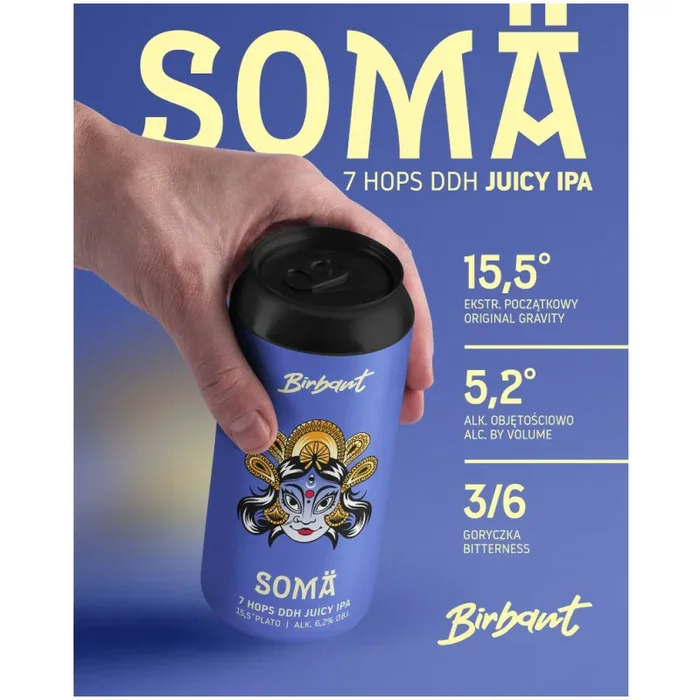 Birbant SOMÄ – 7 hops DDH Juicy IPA