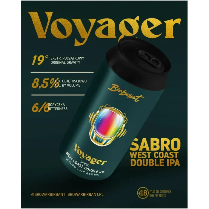 Birbant Voyager Sabro Westküste Doppeltes IPA