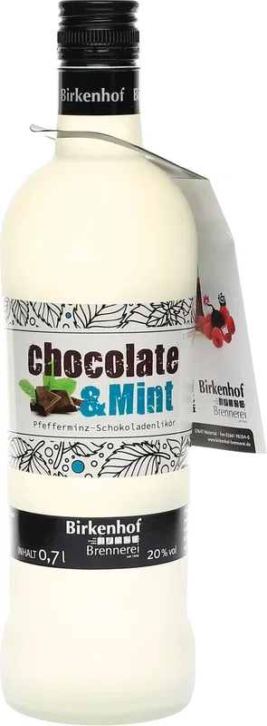 Birkenhof Schokolade & Mint Lik�r 0,7 Liter 20 % Vol.