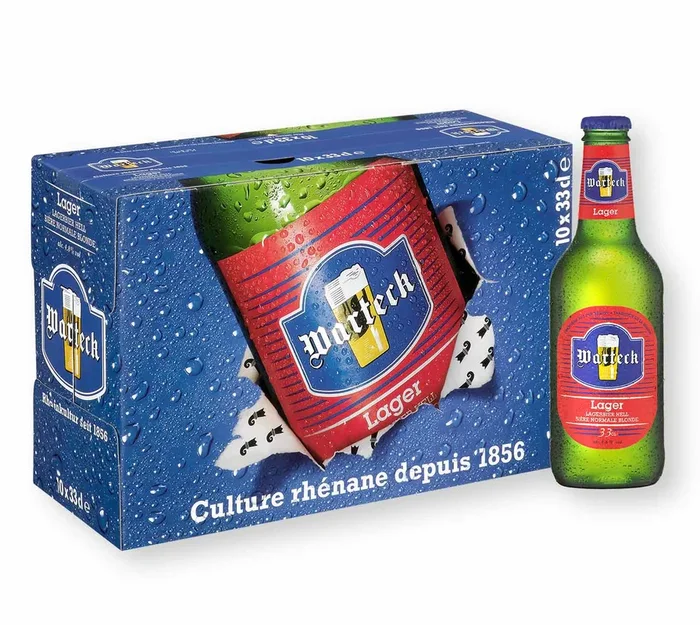Birra Warteck Lager 33cl confezione da 10 | Acquista ora nel nostro negozio di bevande