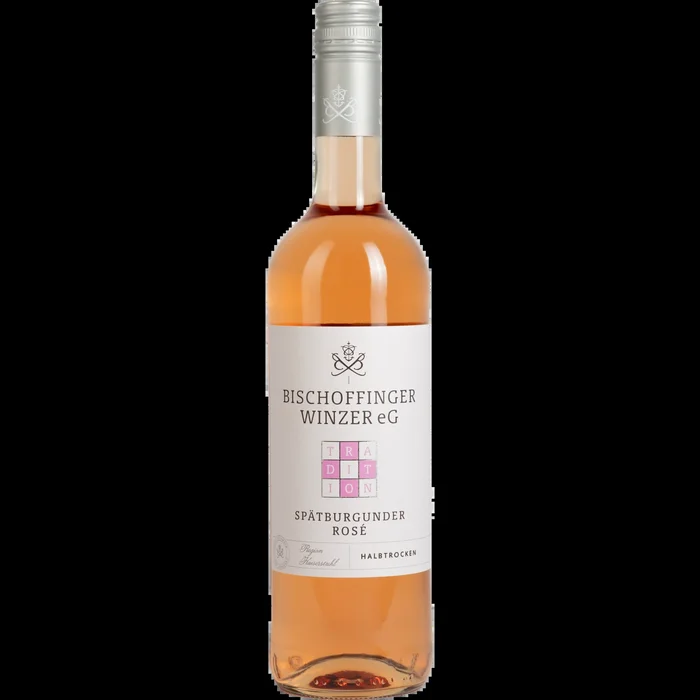 Bischoffinger Spätburgunder Rosé Tradition halbtrocken 2023