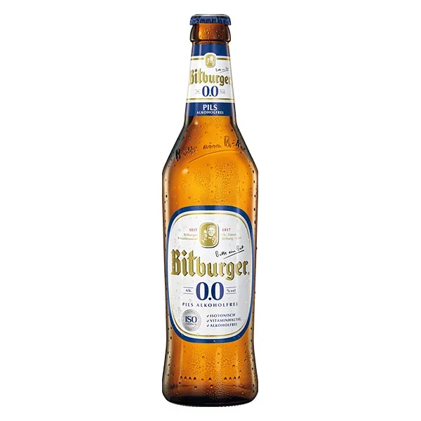 Bitburger 0,0% Pils Alkoholfrei 20×0,50L