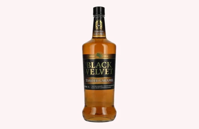 Black Velvet TOASTED CARAMEL Flavored Whisky 35% Vol. 1l