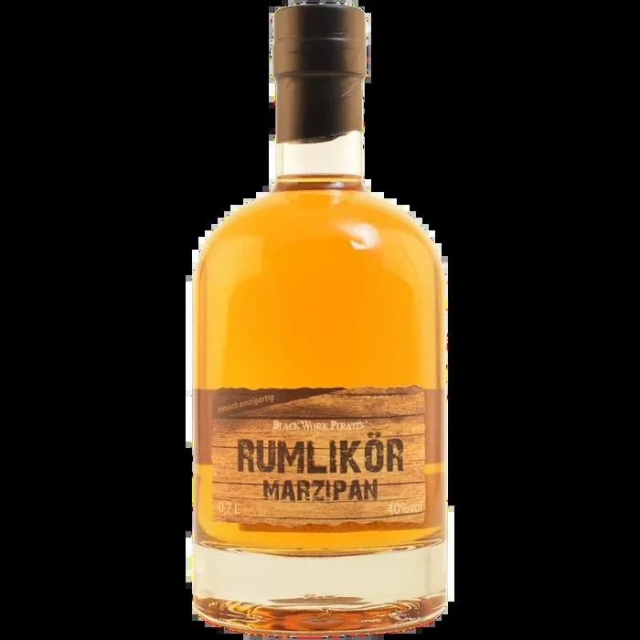 Black Work Pirates Marzipan Rumlikör 40% 0,7l