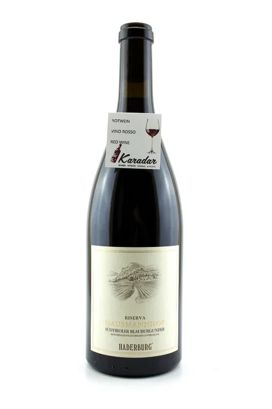 Blauburgunder Riserva Hausmannhof 2017/18 – 13% vol. Weingut Haderb…
