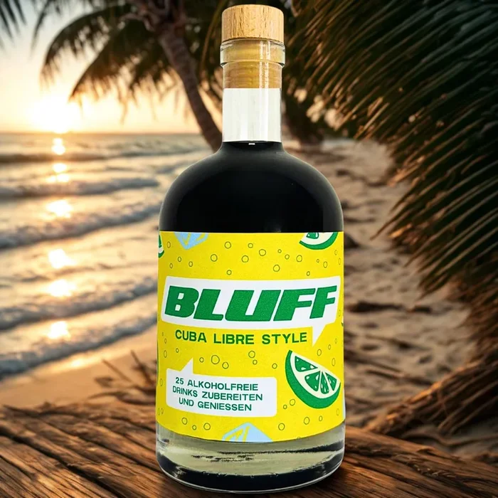 ?‍♂️ BLUFF I Sirup Cuba Libre Style I 25 Drinks ohne Alkohol