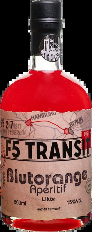 Blutorange Aperitif Likör No. 5527 – F5 Transit